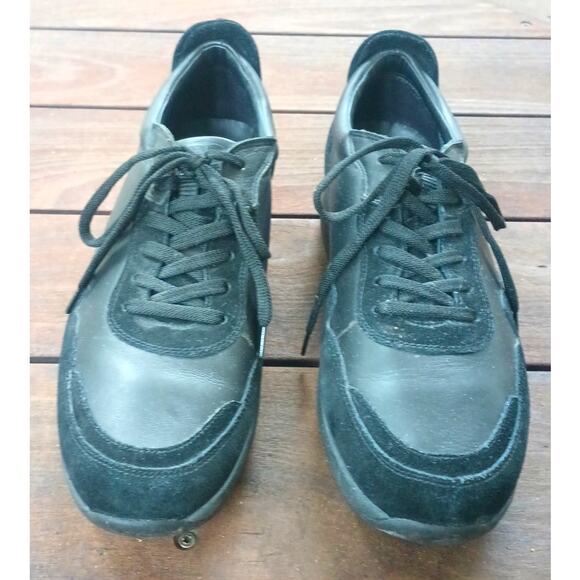 MBT AZIZI WALK LITE LACE UP BLACK CALF RUNNING SHOES MENS 10 - 10.5 - Picture 5 of 12